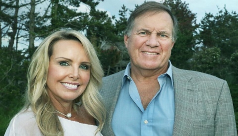 Bill Belichick and Linda Holliday